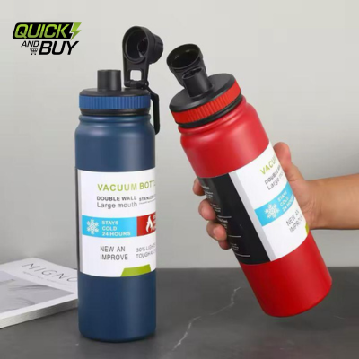 1000ml 316sus Stainless Steel Multipurpose Direct Sip Water Bottle