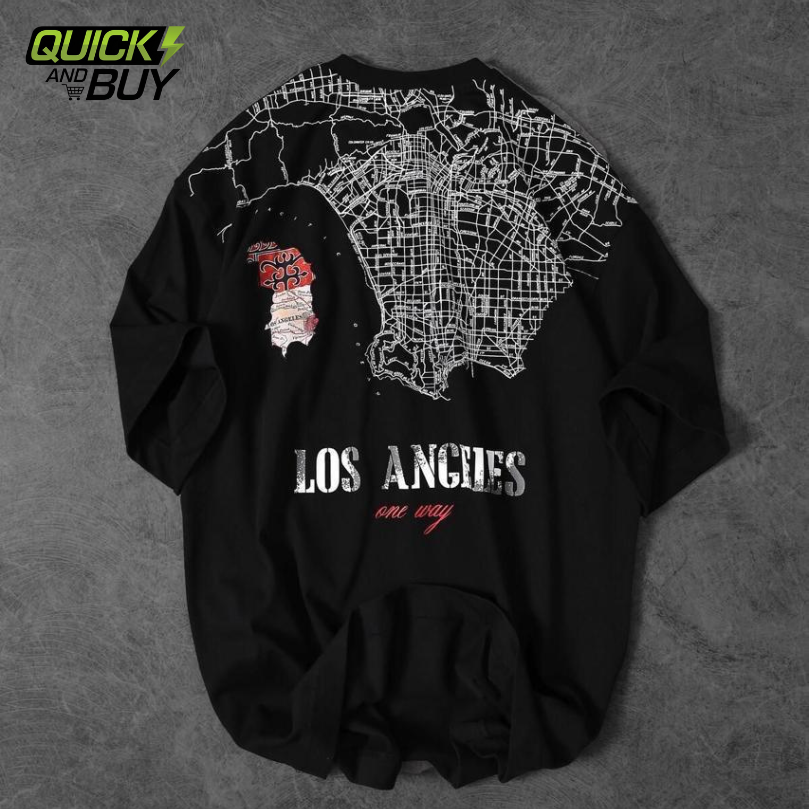 Los angeles
Printed Dropshoulder