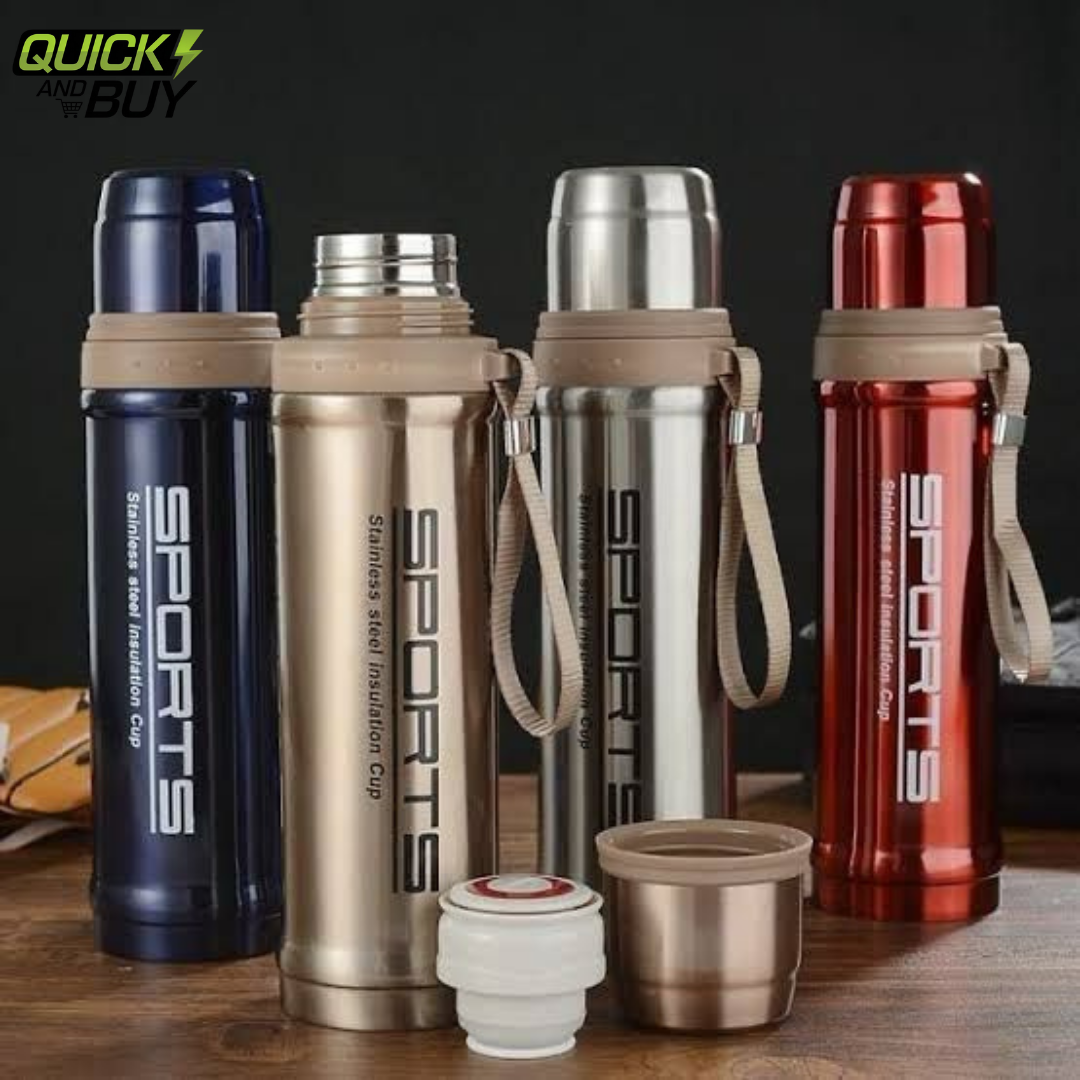 750ml 303SUS Stainless Steel Sports Water Bottle With Box Packing