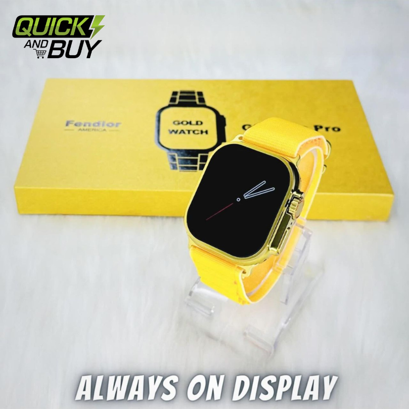 G9 Ultra Pro Smartwatch – Special Gold Edition
