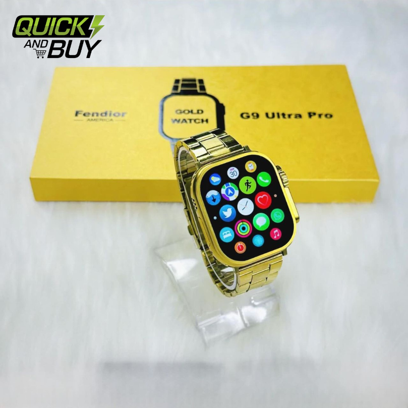 G9 Ultra Pro Smartwatch – Special Gold Edition