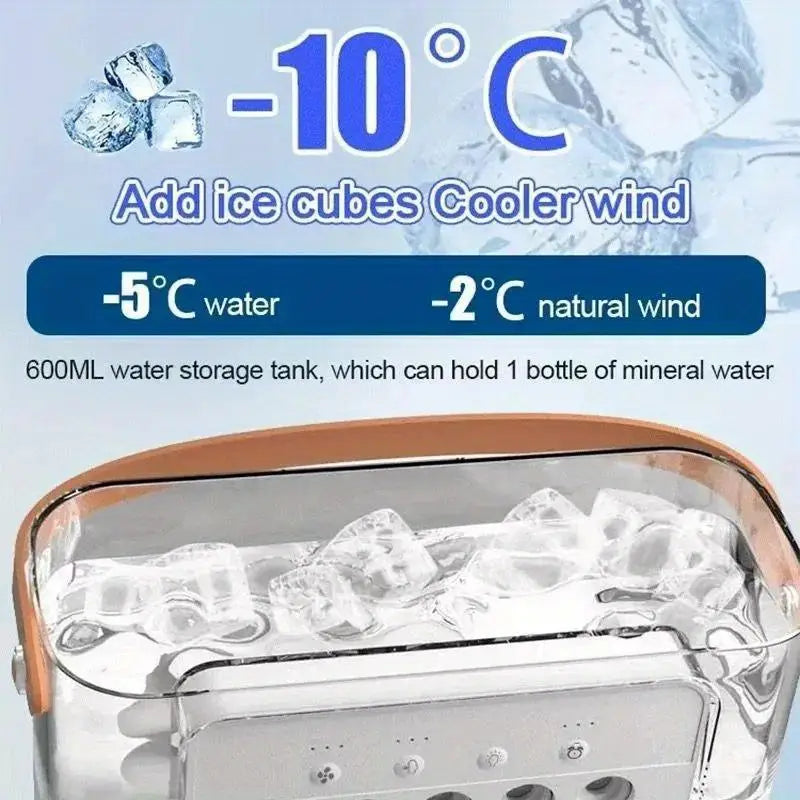 Compact 3-In-1 Fan and Air Conditioner for Home Use