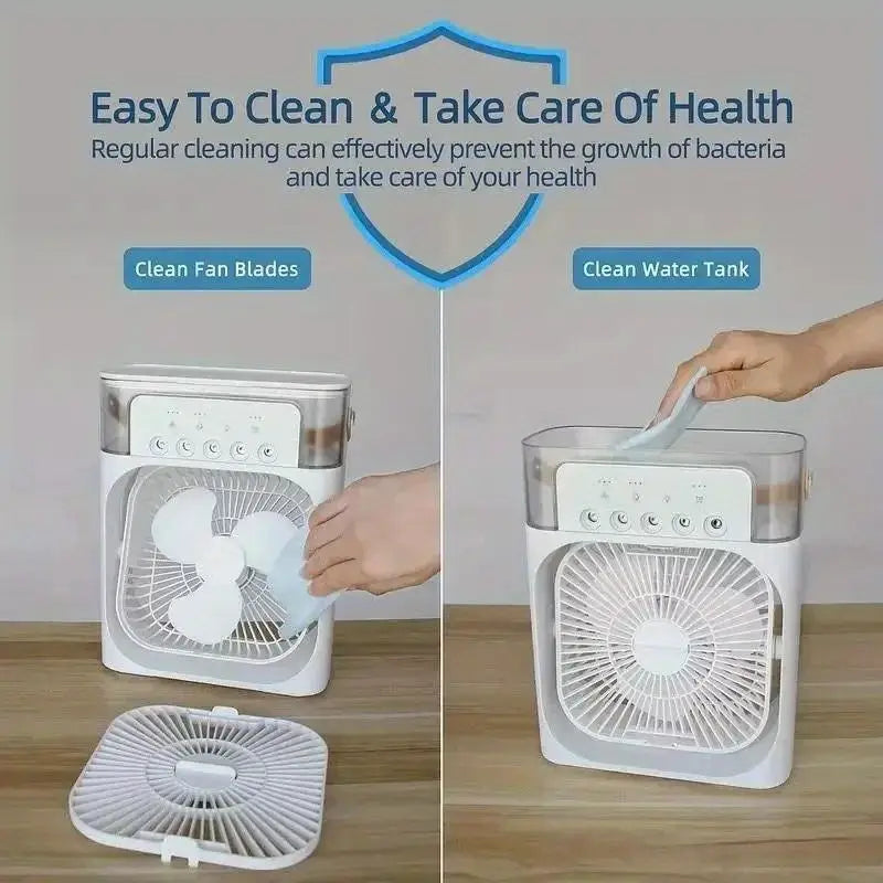 Compact 3-In-1 Fan and Air Conditioner for Home Use