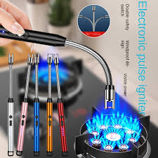 Rechargeable Electric USB Lighter Stove Lighter Long Neck Led