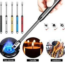 Rechargeable Electric USB Lighter Stove Lighter Long Neck Led