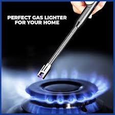 Rechargeable Electric USB Lighter Stove Lighter Long Neck Led