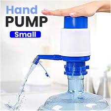Pure Water Hand Pressure Fountain Manual Pumping Bucket Dispenser