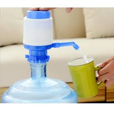 Pure Water Hand Pressure Fountain Manual Pumping Bucket Dispenser