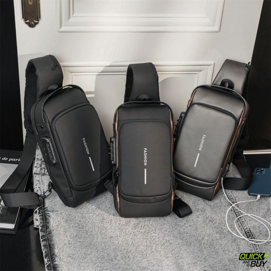 Waterproof Backpack with USB Charging Port