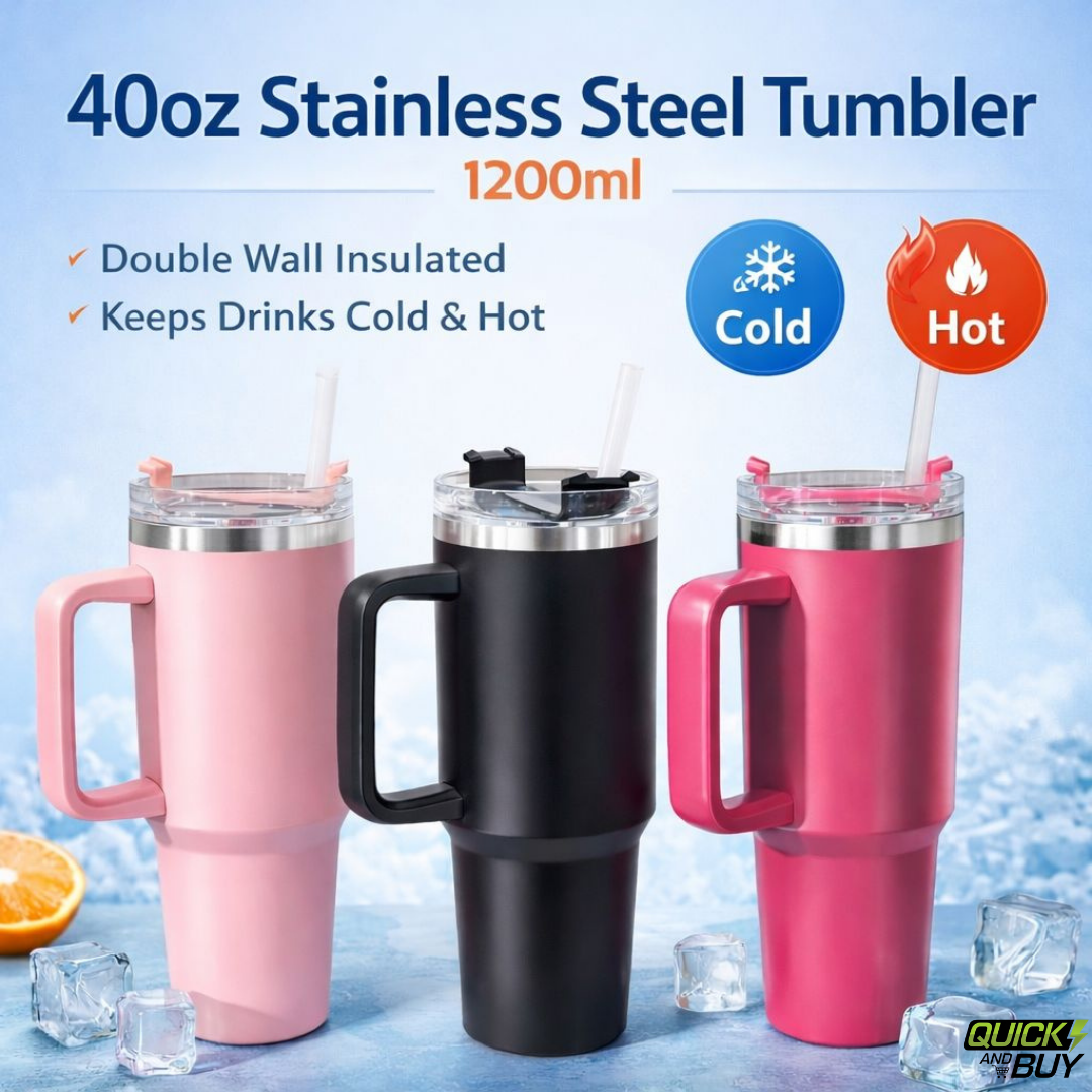 Stainless Steel Insulated Tumbler (1200ml Capacity)