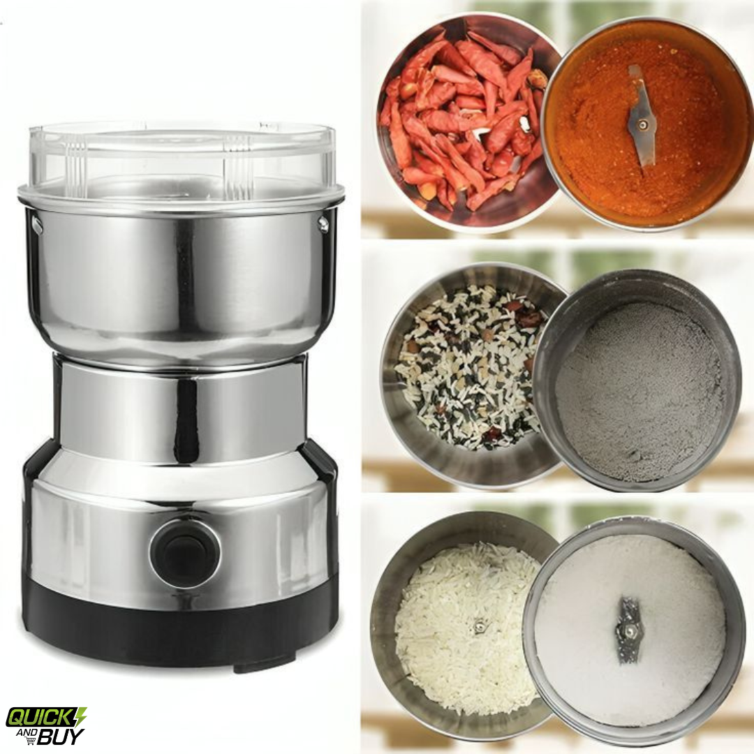 RAF R.7113 Multifunctional Electric Coffee Grinder 300W Stainless Steel