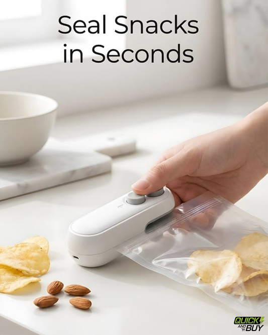 USB Rechargeable Handheld Mini Bag Sealer & Cutter