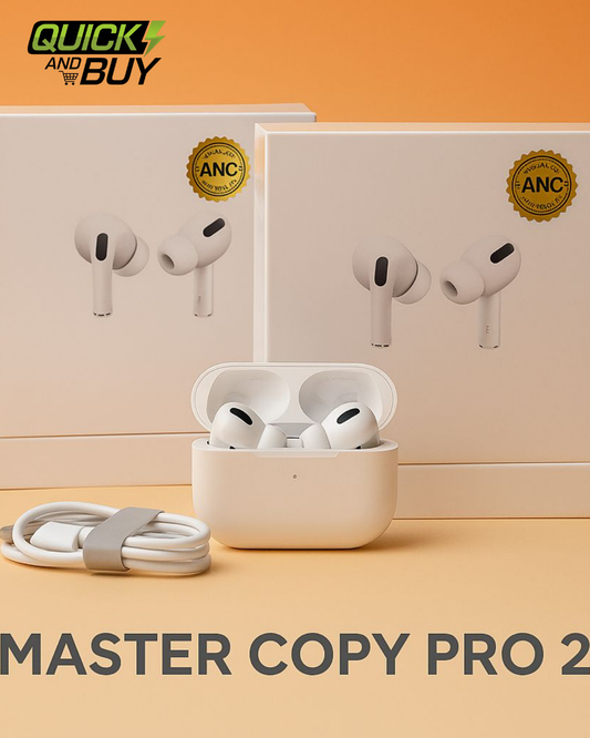 AirPods2 Pro 2nd Copy White Case Ear Buds with Box/Cable and Lanyard