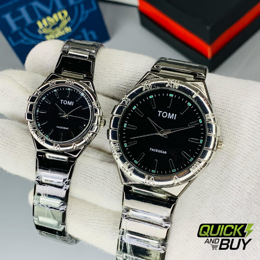COUPLE WATCH 
TOMI NAME 
CHAIN WATCH 