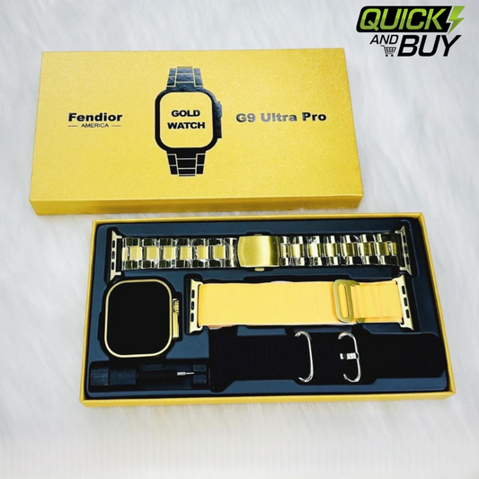 G9 Ultra Pro Smartwatch – Special Gold Edition