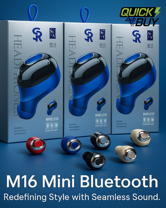  M16 Single Bluetooth High Quality (Box Pack)