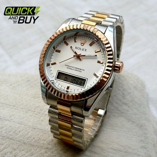 ROLEX UNIQUE DOUBLE TIME WATCHES