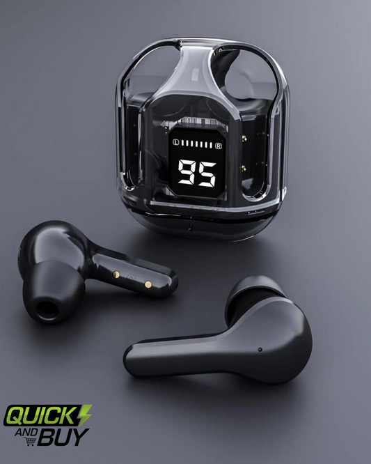 Air 31 Transparent Digital Earbuds with Box Packing