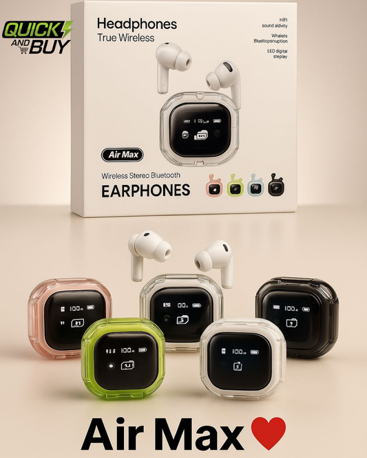  Air Max Display Airbuds with Cable (Box Pack) 
