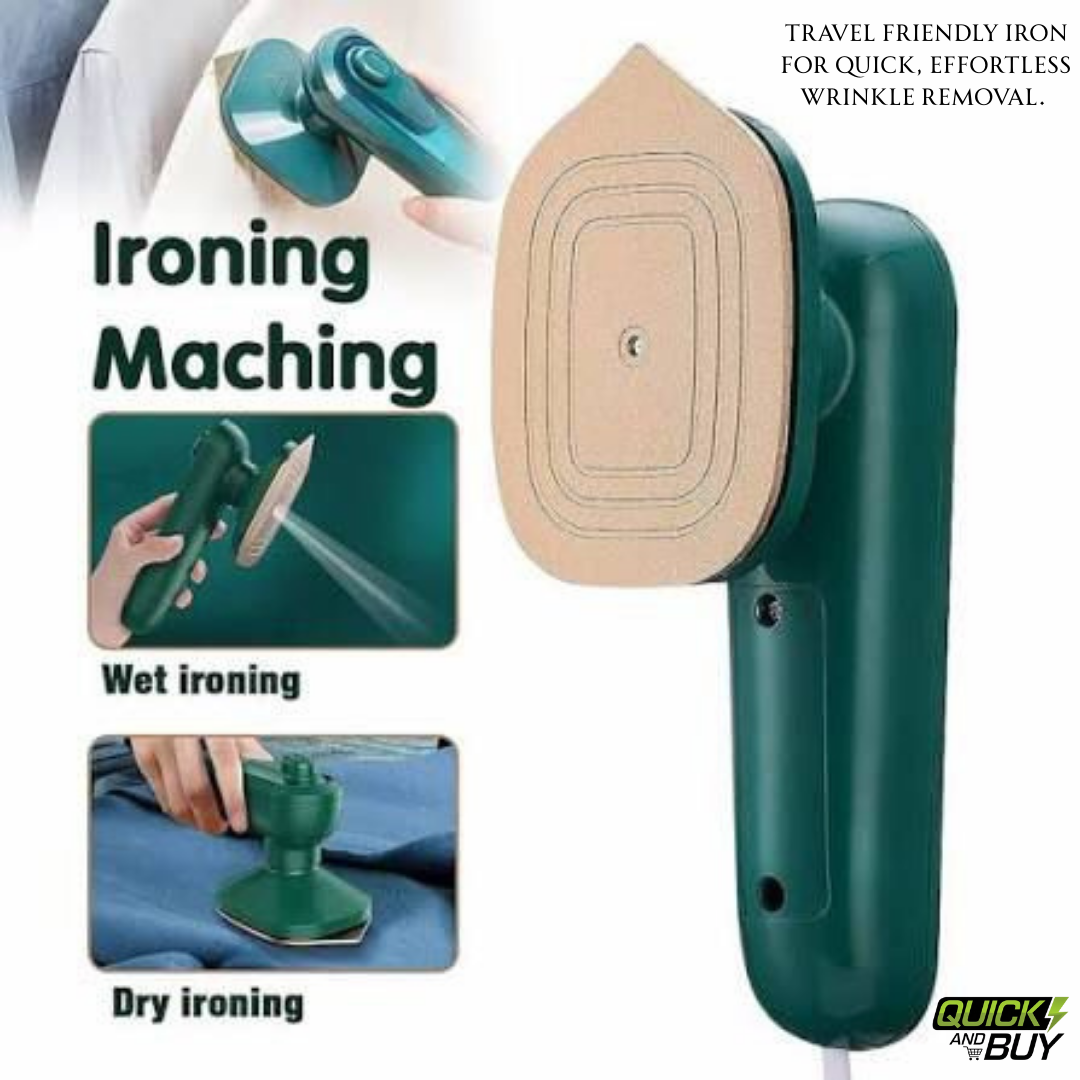 Portable Steam Iron Handheld Wet & Dry Ironing Machine