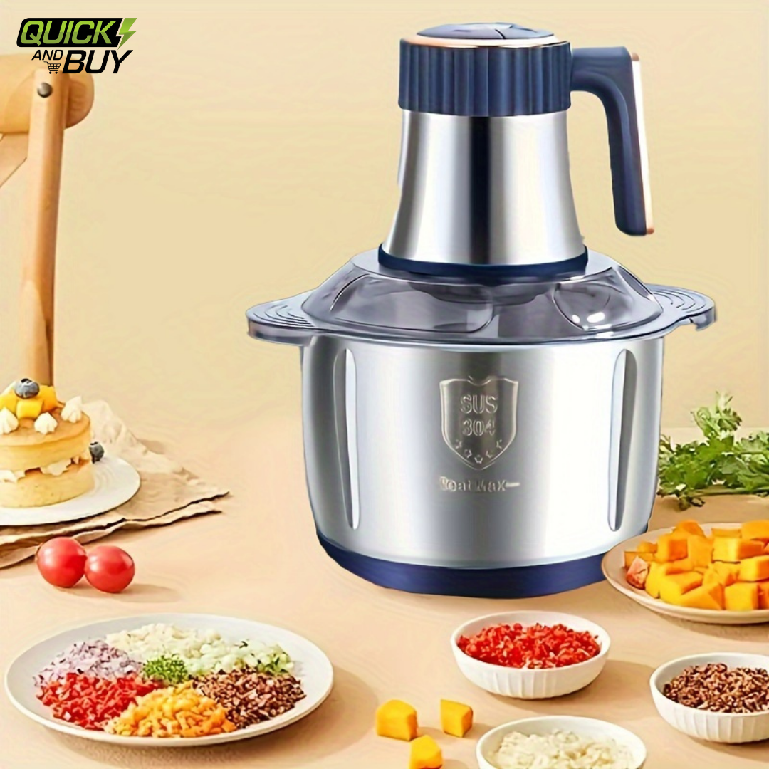 Vitamix 4-Blade 3L 750W Chopping Machine with Plastic Knife & Dryer – 3 Speed Modes
