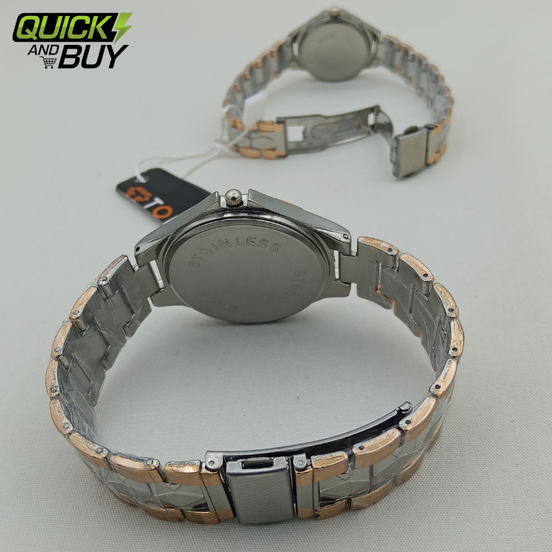 TOMI Couple Chain Watch – Timeless Elegance for Two