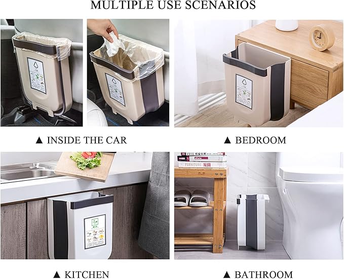 Collapsible Foldable Large Kitchen Dust Bin