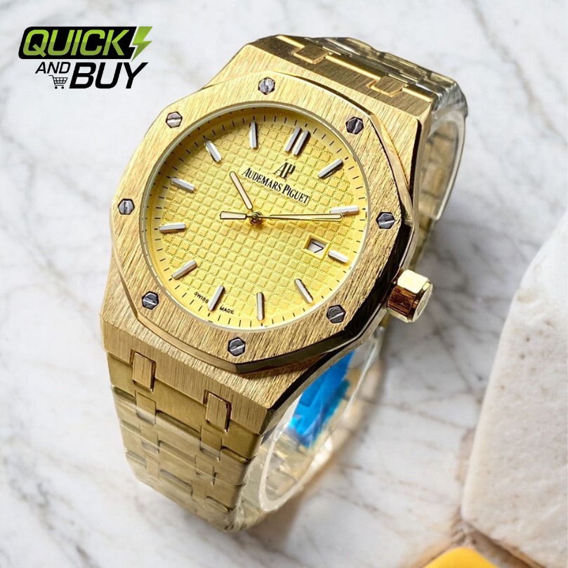 Luxury Audemars Piguet Royal Oak Gold Watch – Premium Men’s Timepiece