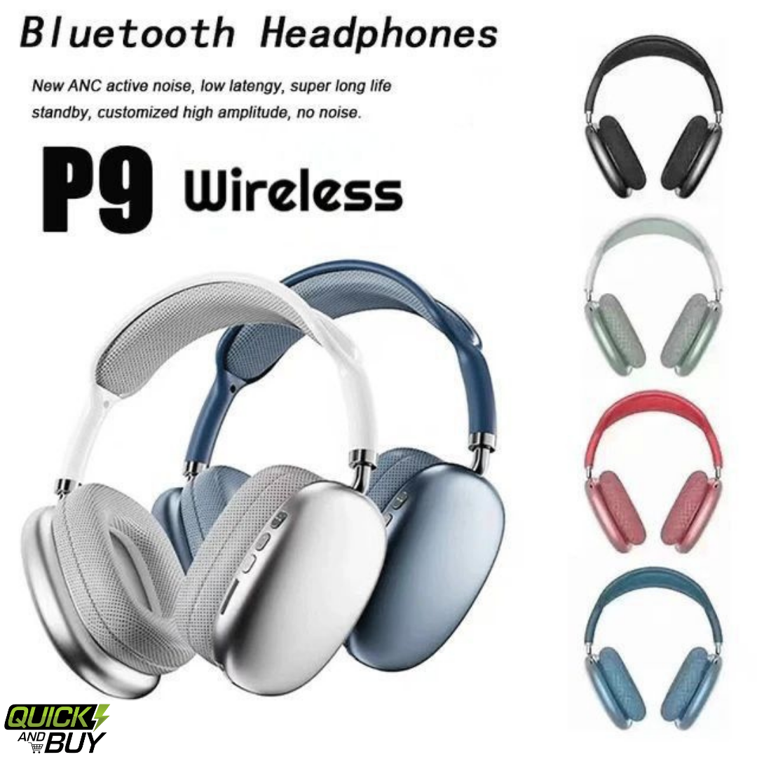 P9 Wireless Bluetooth Headphones | Android & iOS Compatible
