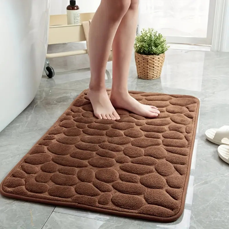 Non-Slip Bath Rug with PVC Backing