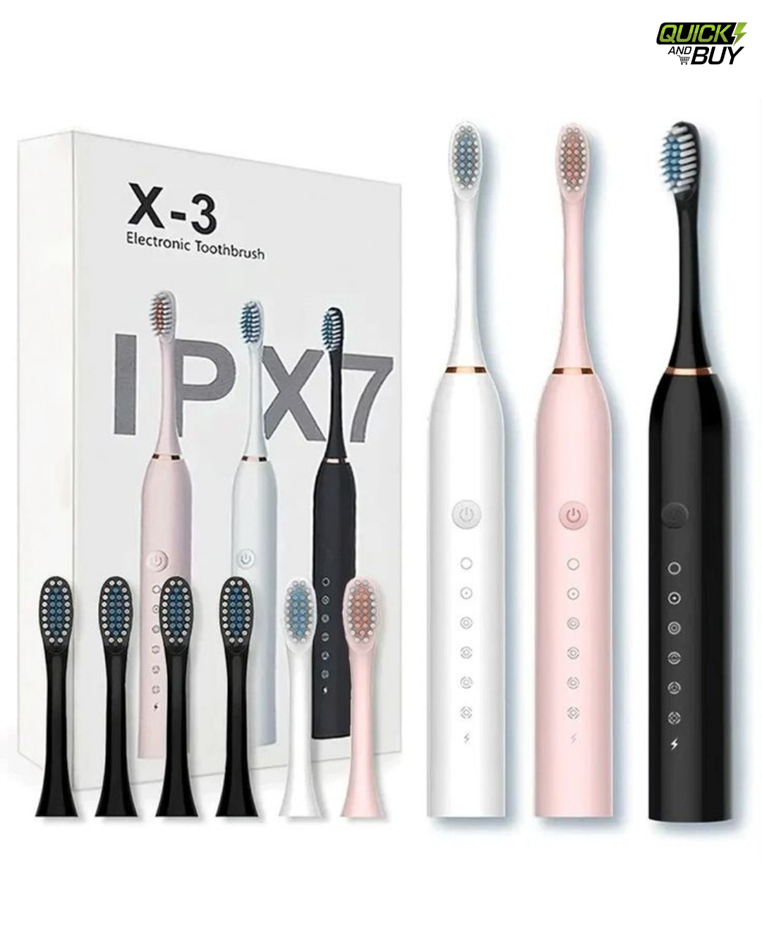 X-3 Sonic Electric Toothbrush