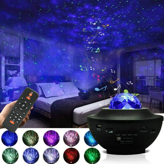 Galaxy Projector Lamp with Music Bluetooth Speaker