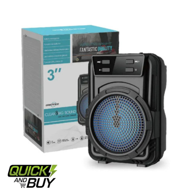  Gts Model 1346 3 Inch Bluetooth Speaker With Cable (Box Pack)
