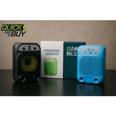 Gts Model 1681 Bluetooth Speaker With Cable (Box Pack) (Random Colours)
