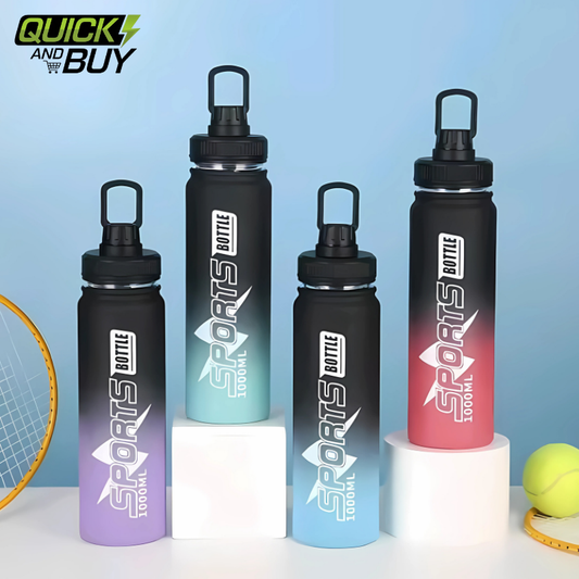 Sports Water Bottle with Ice Cooling Dittox Bag – Leakproof & Portable
