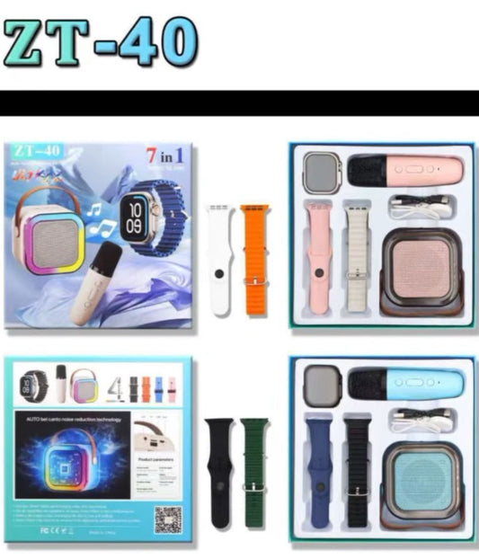 Smartwatch ZT40 7-in-1 With Mic and Speaker
