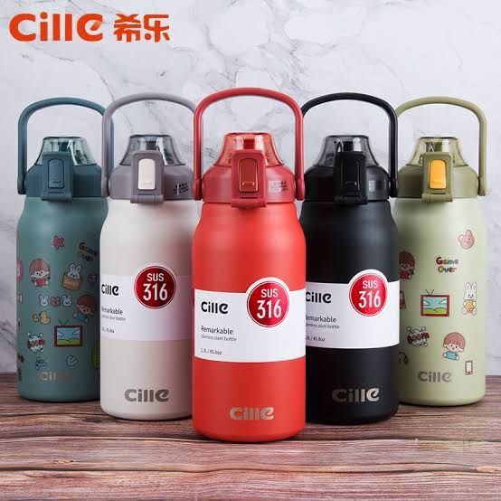  Stainless Steel Water Bottle 316 sus with Handle 