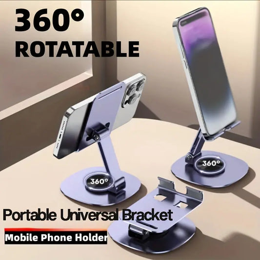 360° Rotatable All-aluminum Mobile Phone Holder