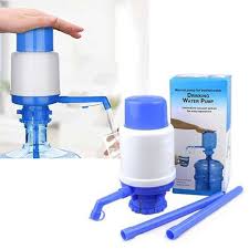 Pure Water Hand Pressure Fountain Manual Pumping Bucket Dispenser
