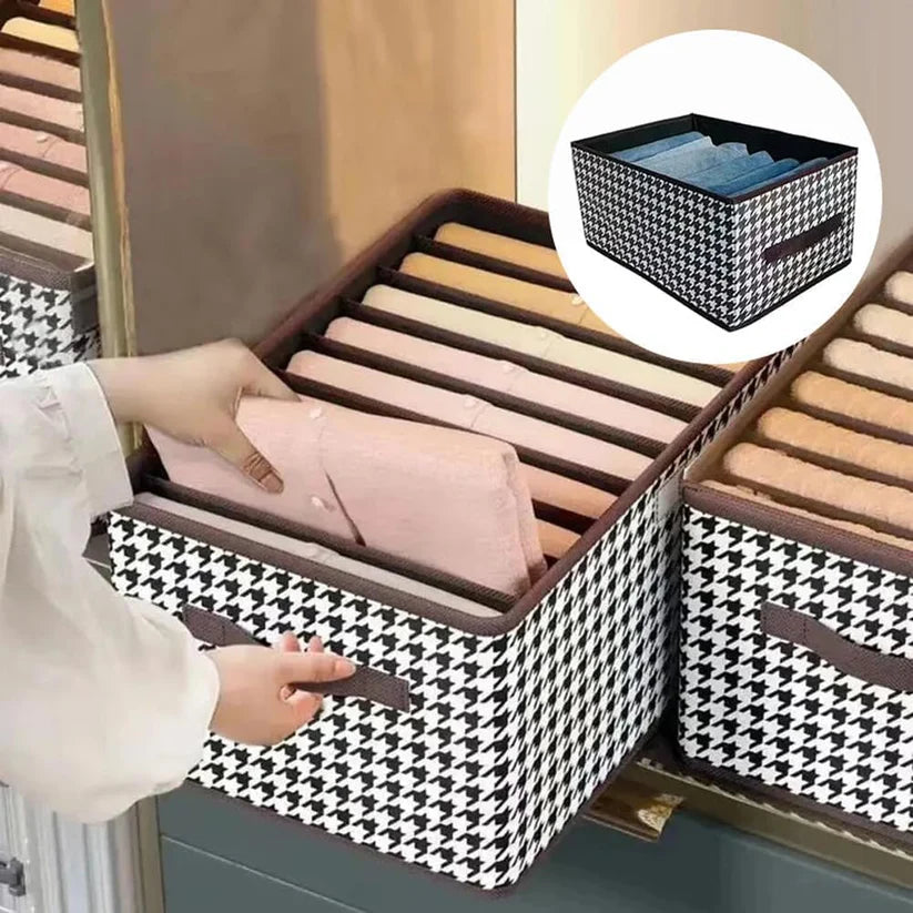 Multifunctional Foldable Clothes Organizer for Closet
