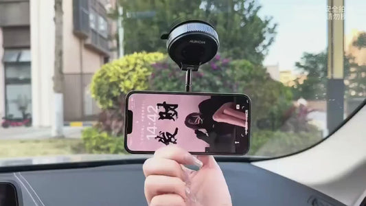 360° Car Vacuum Suction Magnetic Phone Holder - Adjustable, Sturdy, and Secure